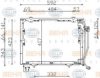 BEHR HELLA SERVICE 8FC 351 038-454 Condenser, air conditioning